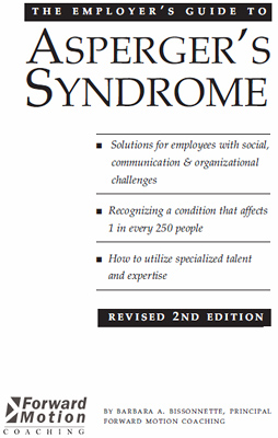 Обложка книги "Руководство работодателя по синдрому Аспергера"