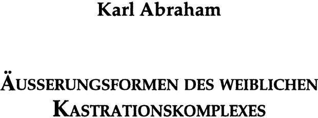 📖 PDF. Формы выражения женского комплекса кастрации. Абрахам К. Страница 2. Читать онлайн pdf