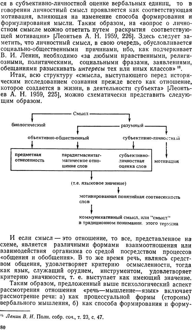 📖 DJVU. Исследование речевого мышления в психолингвистике. Ахутина Т. В. Страница 80. Читать онлайн djvu