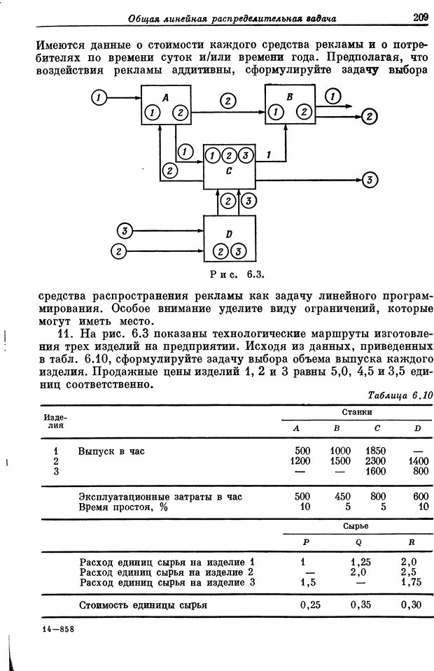 📖 DJVU. Основы исследования операций. Акоф Р. Страница 209. Читать онлайн djvu