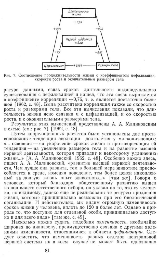 📖 PDF. Избранные труды. Том 1. Ананьев Б. Г. Страница 81. Читать онлайн pdf