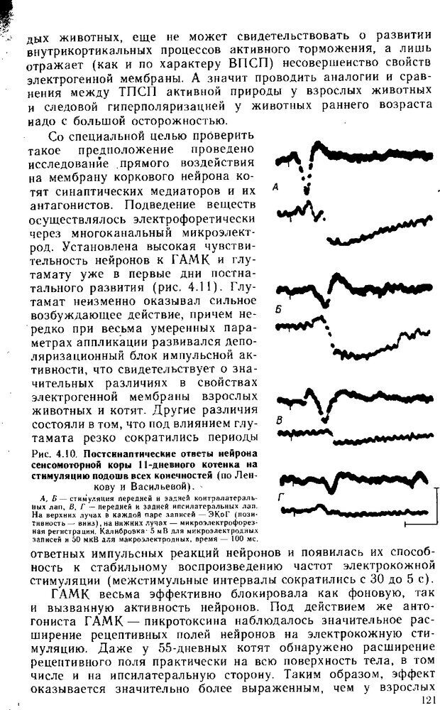 📖 DJVU. Нейрофизиология коры головного мозга. Батуев А. С. Страница 119. Читать онлайн djvu