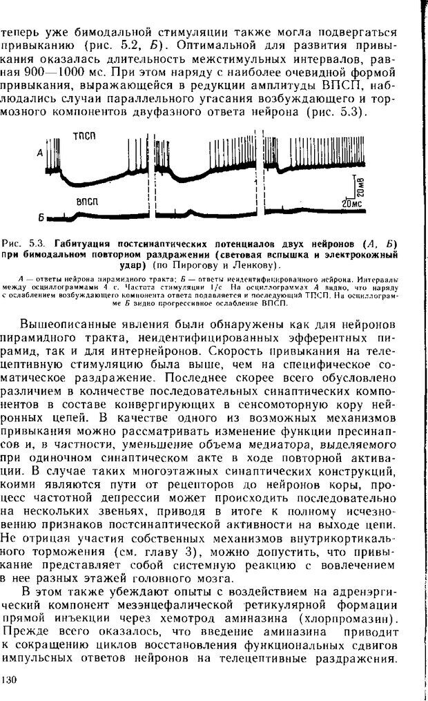 📖 DJVU. Нейрофизиология коры головного мозга. Батуев А. С. Страница 128. Читать онлайн djvu