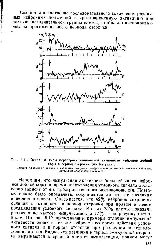 📖 DJVU. Нейрофизиология коры головного мозга. Батуев А. С. Страница 184. Читать онлайн djvu