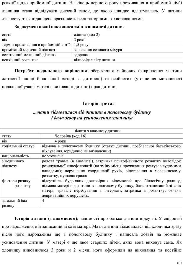 📖 PDF. Дитина в прийомній сім'ї: нотатки психолога (через майбутне в минуле). Бевз Г. М. Страница 101. Читать онлайн pdf