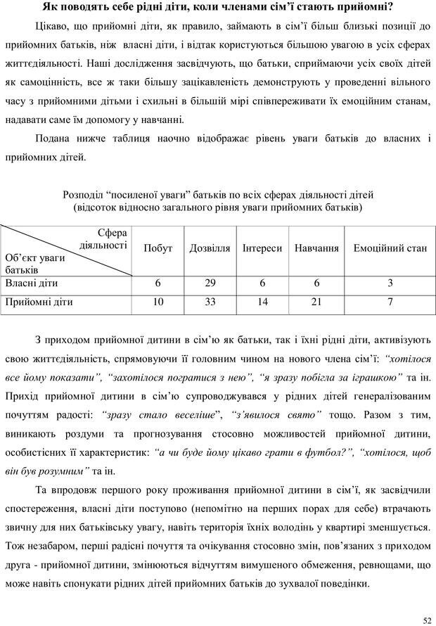 📖 PDF. Дитина в прийомній сім'ї: нотатки психолога (через майбутне в минуле). Бевз Г. М. Страница 52. Читать онлайн pdf