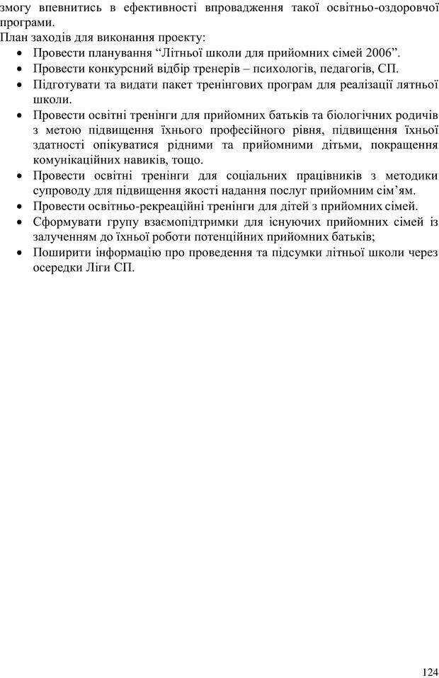 📖 PDF. Літня школа для прийомних сімей. Бевз Г. М. Страница 125. Читать онлайн pdf