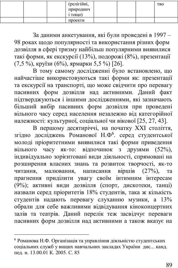 📖 PDF. Організація рекреаційних заходів в системи соціальної роботи. Бевз Г. М. Страница 88. Читать онлайн pdf