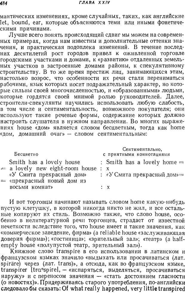 📖 DJVU. Язык. Блумфилд Л. Страница 484. Читать онлайн djvu