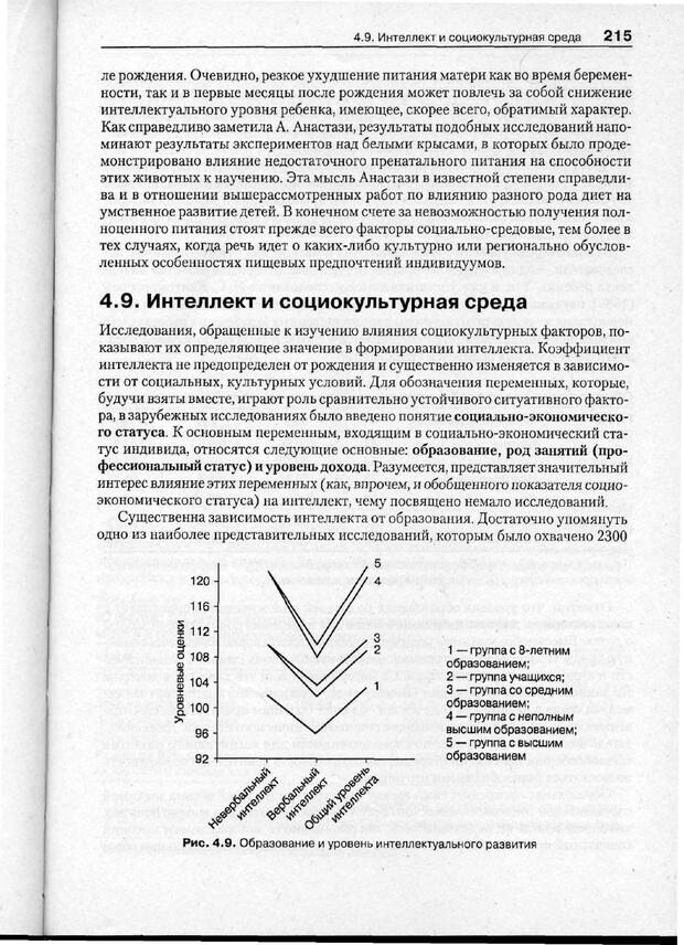 📖 PDF. Психодиагностика. Бурлачук Л. Ф. Страница 216. Читать онлайн pdf