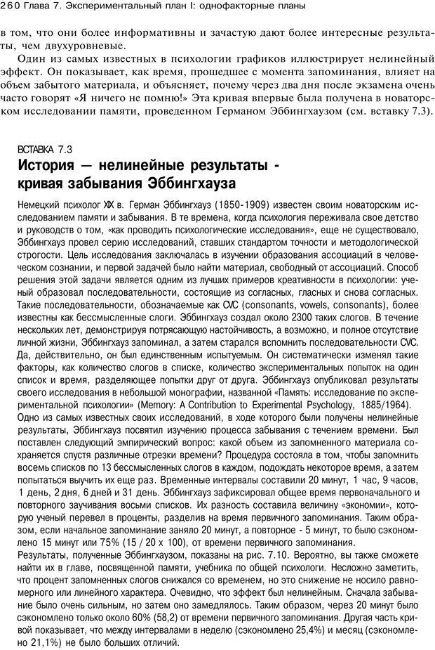 📖 PDF. Исследование в психологии. Методы и планирование. Гудвин Д. Страница 259. Читать онлайн pdf