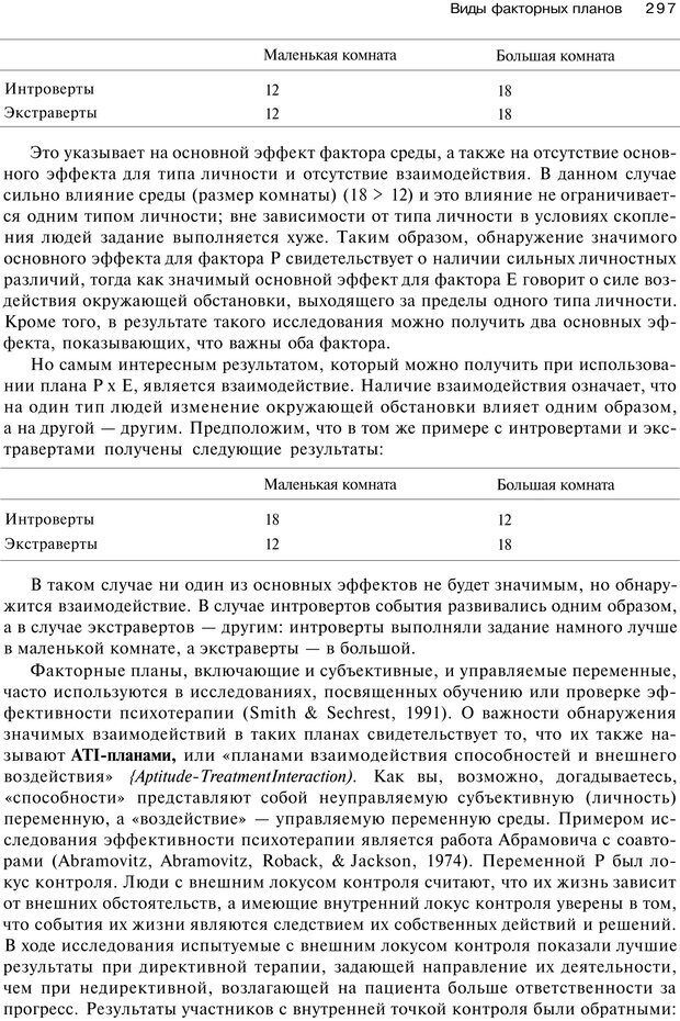 📖 PDF. Исследование в психологии. Методы и планирование. Гудвин Д. Страница 296. Читать онлайн pdf