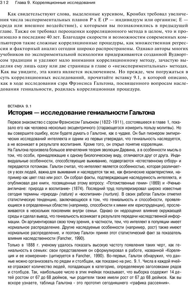 📖 PDF. Исследование в психологии. Методы и планирование. Гудвин Д. Страница 311. Читать онлайн pdf