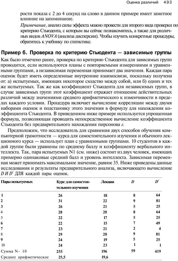 📖 PDF. Исследование в психологии. Методы и планирование. Гудвин Д. Страница 492. Читать онлайн pdf