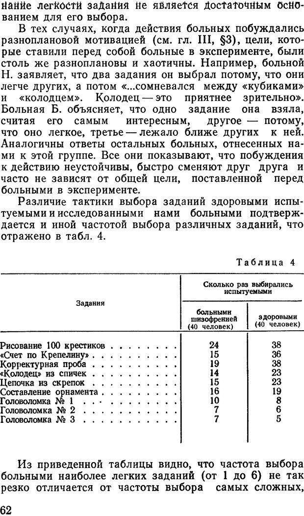 📖 DJVU. Мотивация при шизофрении. Коченов М. М. Страница 61. Читать онлайн djvu