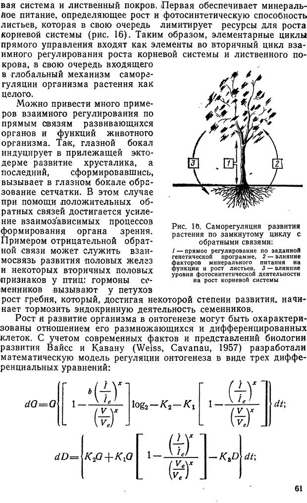 📖 DJVU. Биологическая кибернетика. Коган А. Б. Страница 61. Читать онлайн djvu