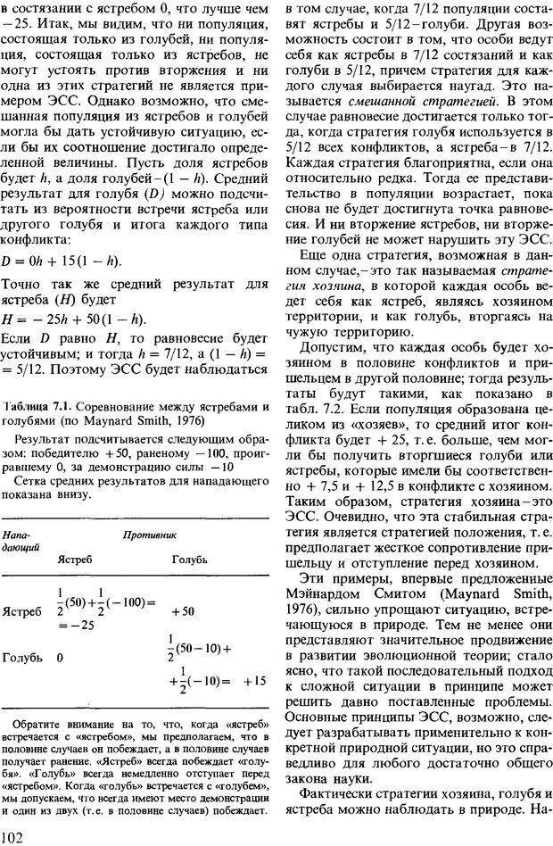 📖 DJVU. Поведение животных. Психобиология, этология и эволюция. Мак-Фарланд Д. Страница 102. Читать онлайн djvu