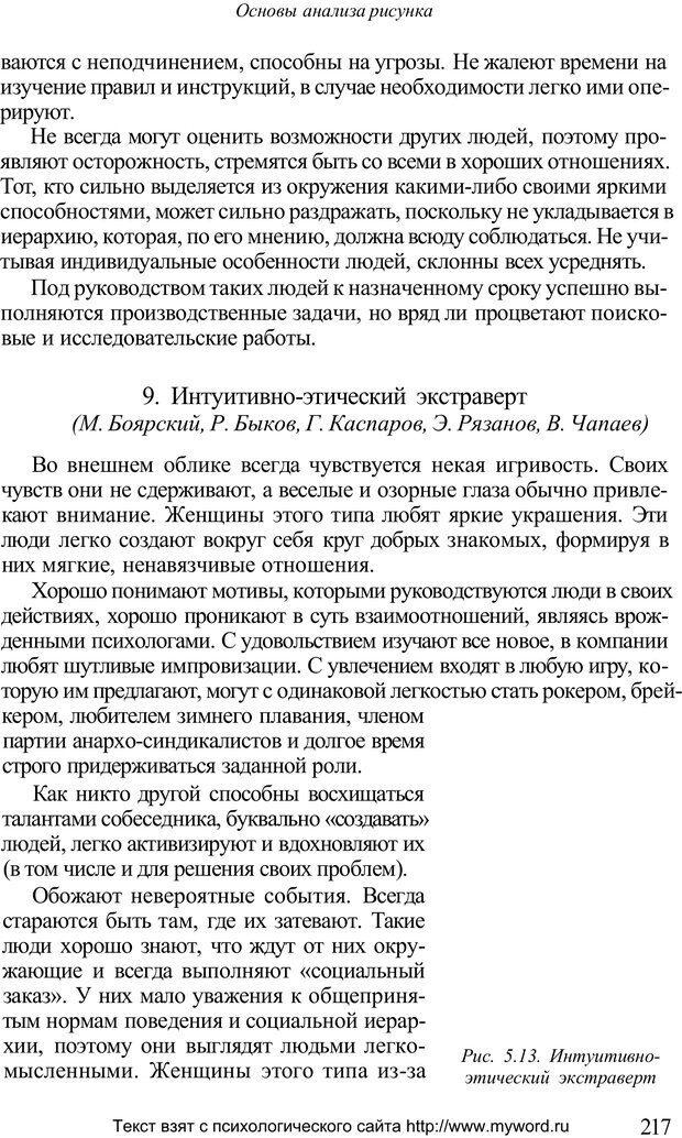 📖 PDF. Психологический анализ рисунка и текста. Потемкина О. Ф. Страница 216. Читать онлайн pdf