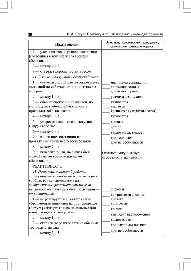 📖 PDF. Практикум по наблюдению и наблюдательности 2-е издание. Регуш   . А. Страница 97. Читать онлайн pdf