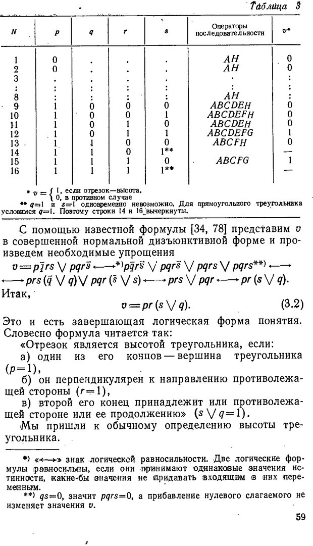 📖 DJVU. От алгоритмов - к суждениям (Эксперименты по обучению элементам математического мышления). Шапиро С. И. Страница 58. Читать онлайн djvu