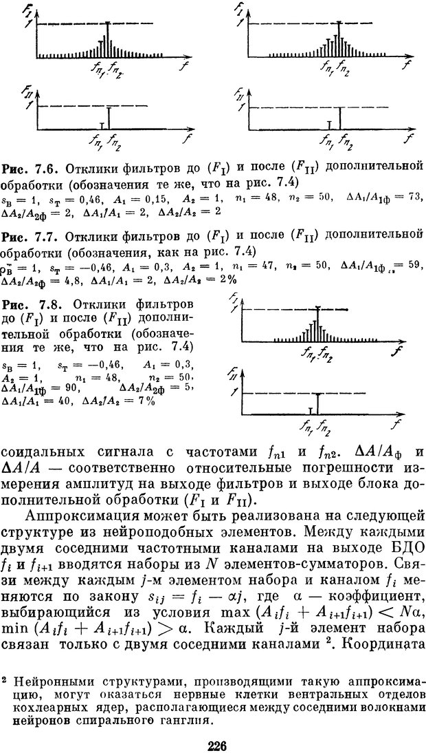 📖 DJVU. Нейробионика. Организация нейроподобных элементов и систем. Соколов Е. Н. Страница 225. Читать онлайн djvu