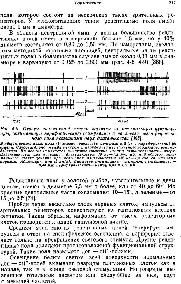 📖 PDF. Основы сенсорной физиологии. Тамар Г. Страница 216. Читать онлайн pdf