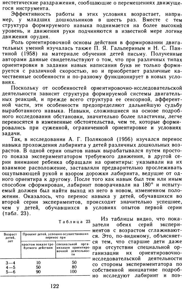 📖 DJVU. Избранные психологические труды. Том 2. Запорожец А. В. Страница 122. Читать онлайн djvu