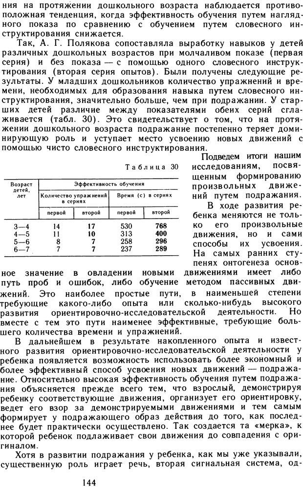 📖 DJVU. Избранные психологические труды. Том 2. Запорожец А. В. Страница 144. Читать онлайн djvu