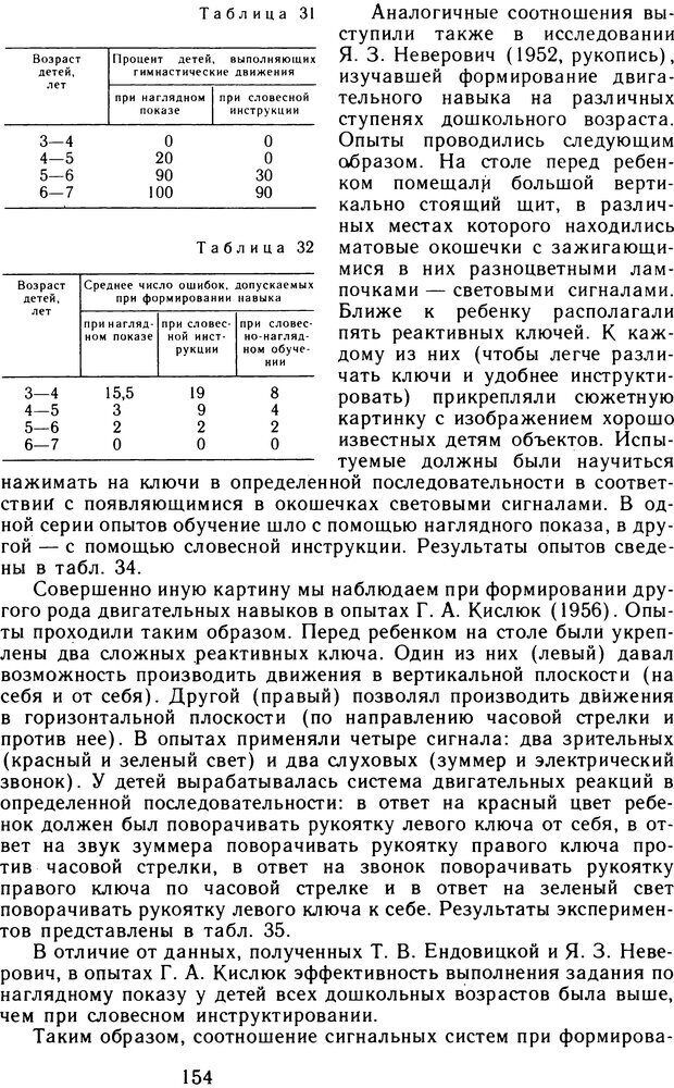 📖 DJVU. Избранные психологические труды. Том 2. Запорожец А. В. Страница 154. Читать онлайн djvu