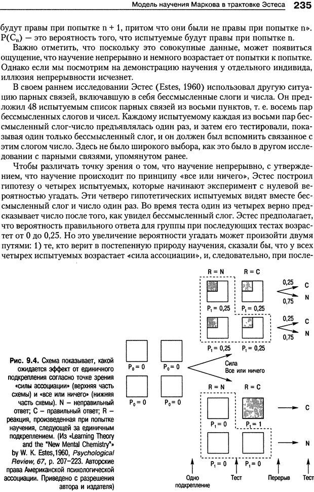 📖 DJVU. Теории научения[6-е издание]. Хегенхан Б. Р. Страница 232. Читать онлайн djvu