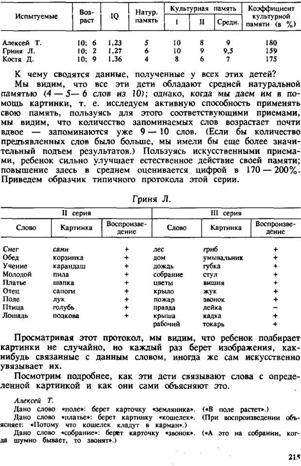 📖 PDF. Этюды по истории поведения: обезьяна, примитив, ребенок. Выготский Л. С. Страница 214. Читать онлайн pdf