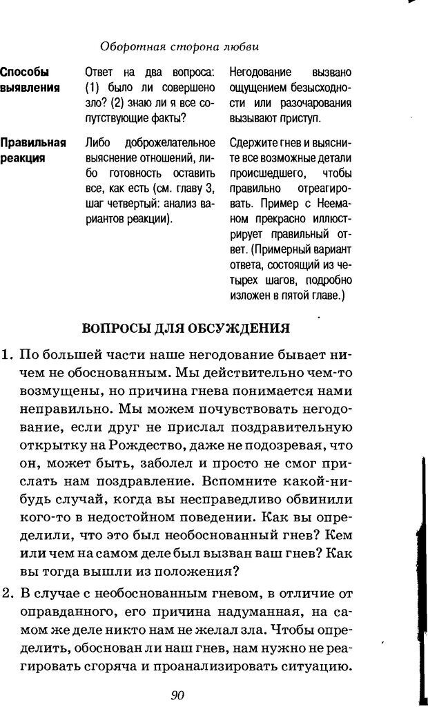 📖 DJVU. Оборотная сторона любви. Как правильно реагировать на гнев. Чепмен Г. Страница 89. Читать онлайн djvu