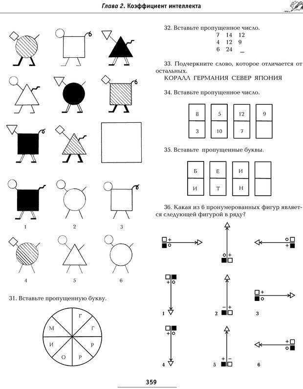 📖 PDF. Большая энциклопедия психологических тестов. Карелин А. А. Страница 356. Читать онлайн pdf