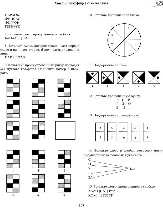 📖 PDF. Большая энциклопедия психологических тестов. Карелин А. А. Страница 366. Читать онлайн pdf