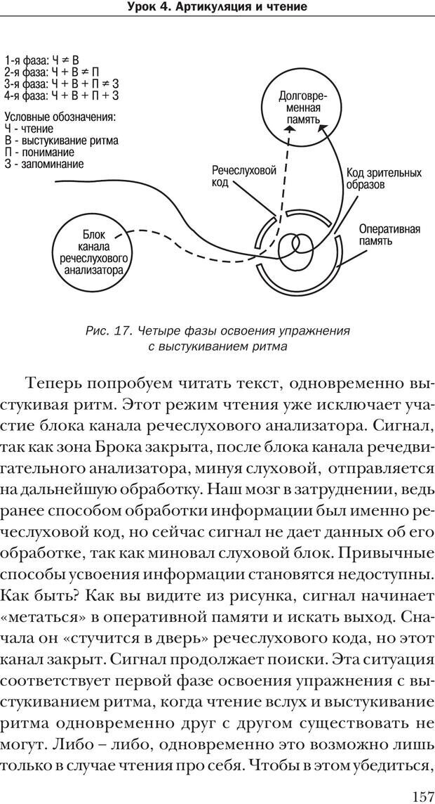 📖 PDF. Техника быстрого чтения[самоучитель]. Андреев О. А. Страница 157. Читать онлайн pdf